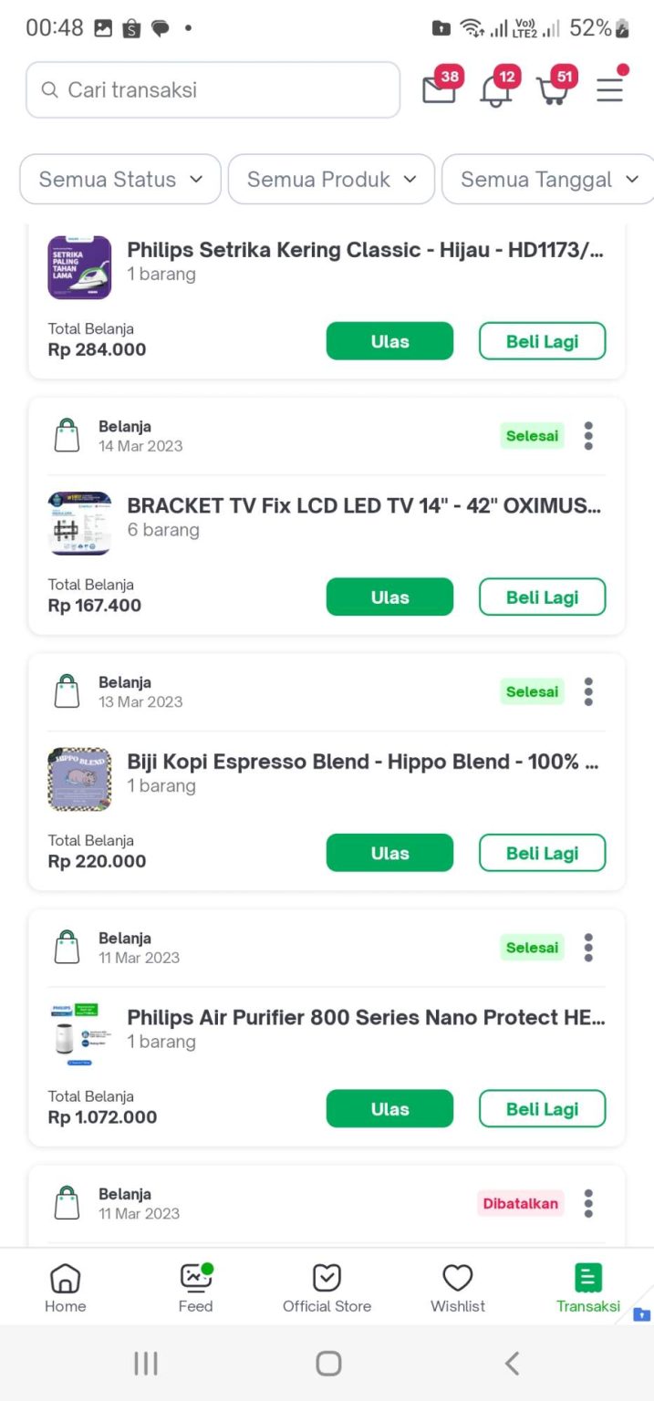 Kecewa Dengan Sistem Tokopedia Yang Membatalkan Pesanan Dan Membatasi