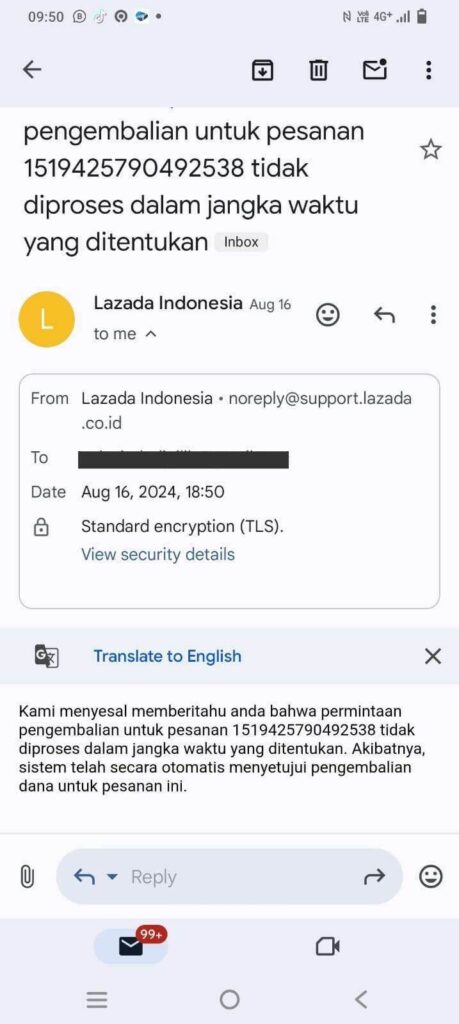 Lazada Tolong Hapus Fitur Auto Pass Dan Kembalikan Dana Saya