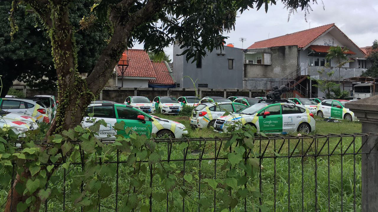 Mobil Perekam Google Maps Dan Street View Di Pondok Cabe Media