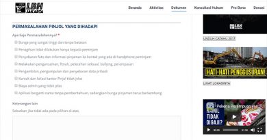 LBH Jakarta Membuka Pos Pengaduan Terkait Masalah Fintech Pinjaman Online LBH Jakarta Membuka Pos Pengaduan Terkait Masalah Fintech Pinjaman Online