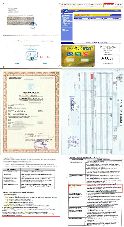 Ahli Waris Contoh Surat Kuasa Pengambilan Uang Di Bank ...