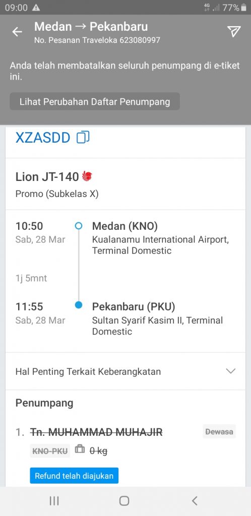 Pesawat tiket cara traveloka reschedule di Cara Reschedule