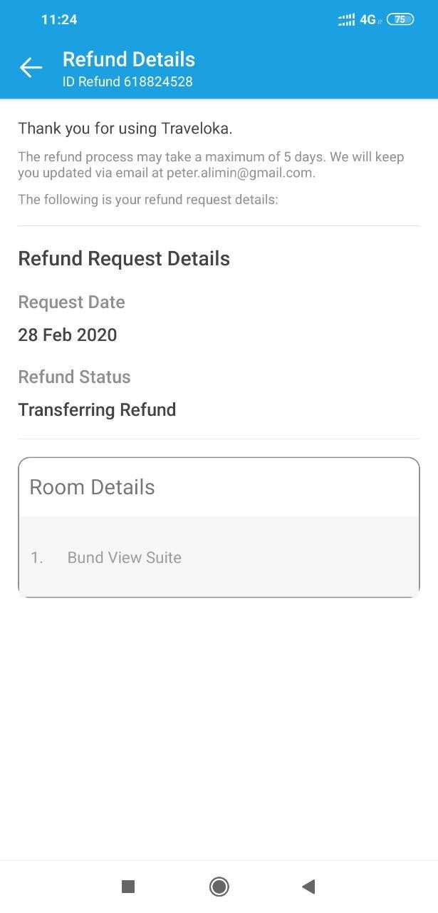 Traveloka Mempersulit Refund