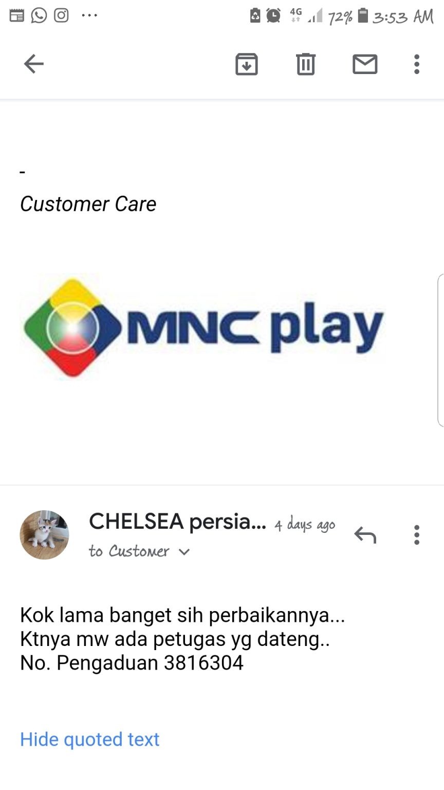 MNC Play LOS Red 5 Hari Media Konsumen