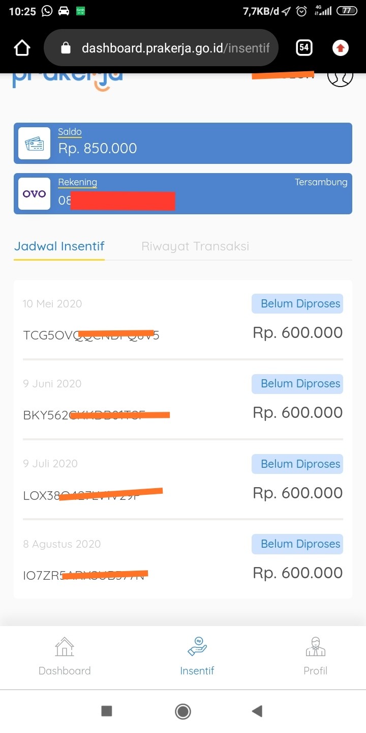 Pencairan Dana Kartu Prakerja Terkendala Rekening E Wallet Yang Harus Di Upgrade