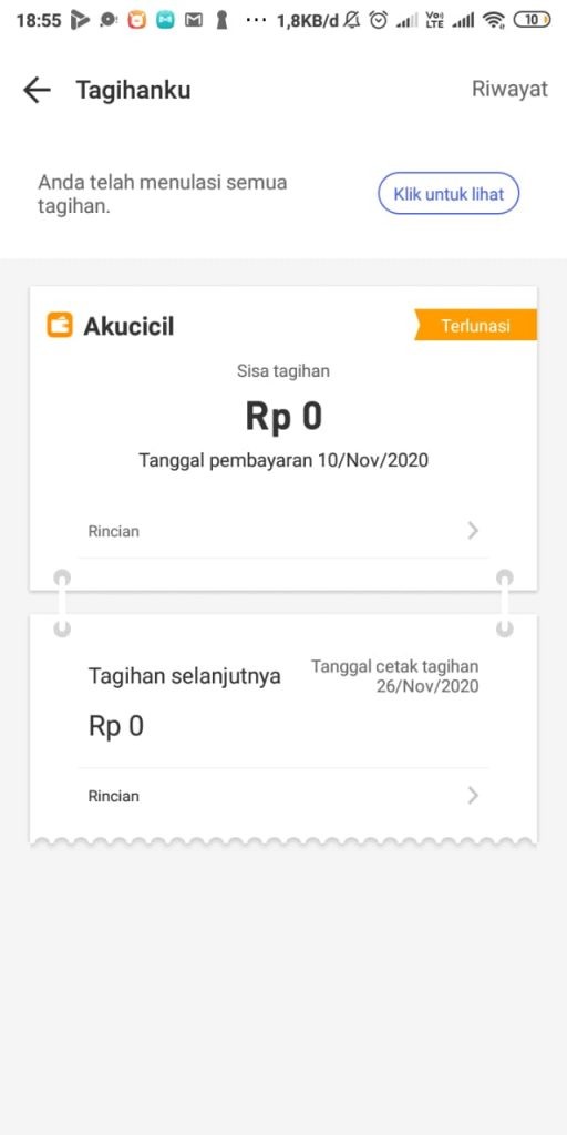 Sudah Mengajukan Bukti Pelunasan Akulaku via Email Tetapi