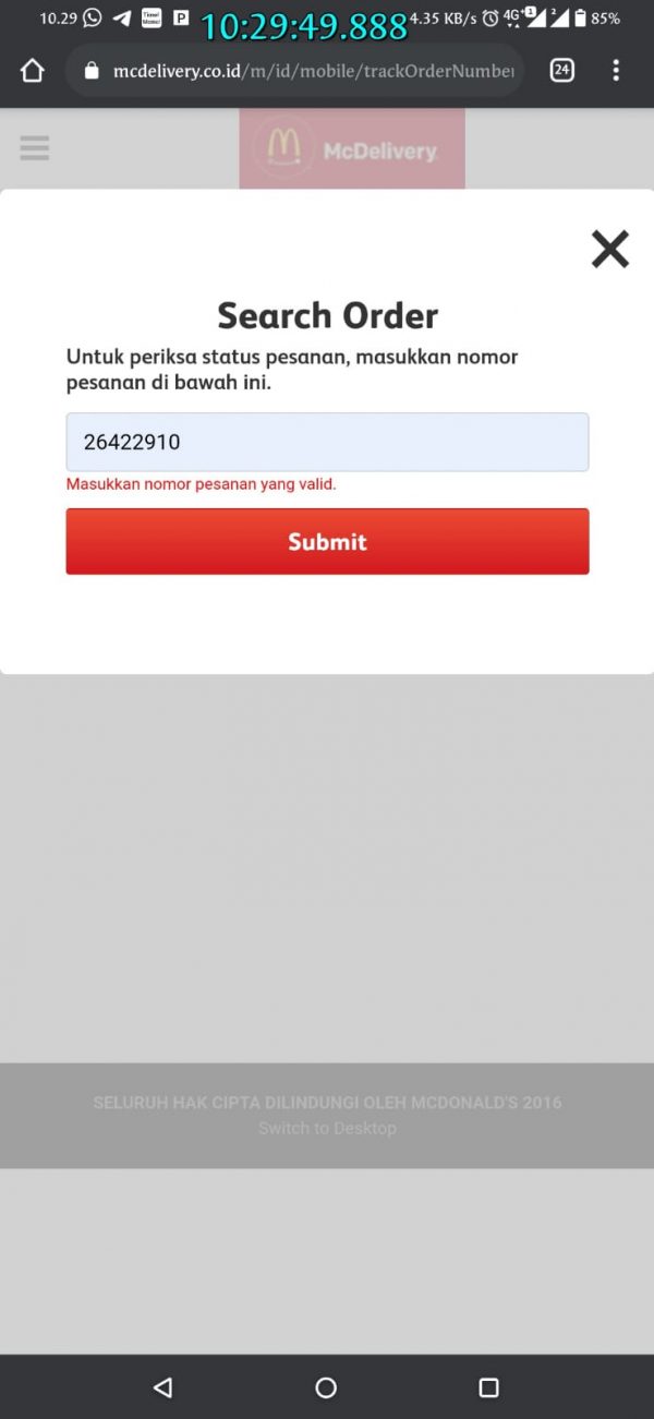 Orderan McDelivery Tak Kunjung Dikirim, Layanan Call Center 14045