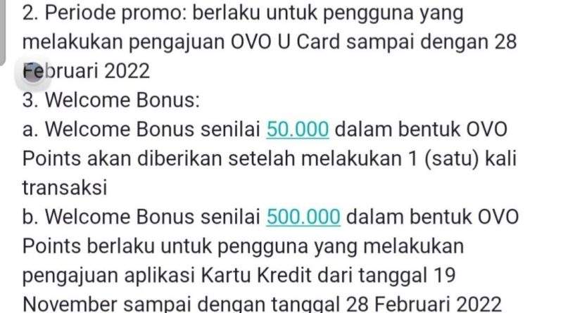 BRI Dan OVO Saling Lempar Tanggung Jawab Soal Cashback 550.000 Program ...