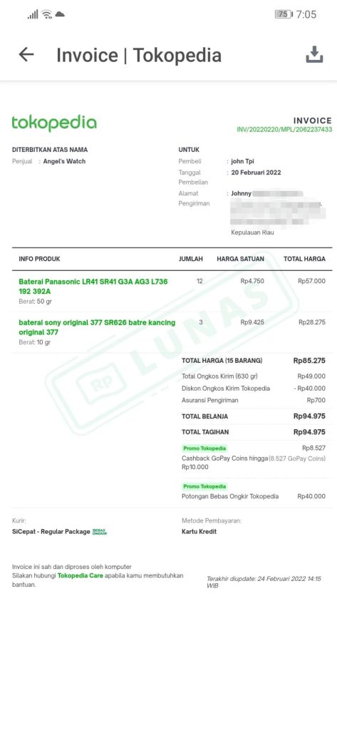 Klaim Ongkir Pengembalian Barang Tokopedia, Hampir 2 Bulan Belum Juga ...