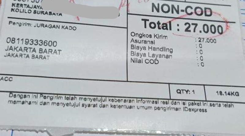 regional Susteen Kirken Paket Hilang, ID Express dan Pihak Penjual Saling Lempar Tanggung Jawab -  Media Konsumen