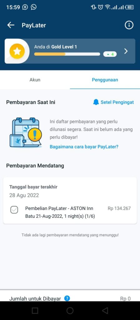 Refund Traveloka Paylater Tidak Full