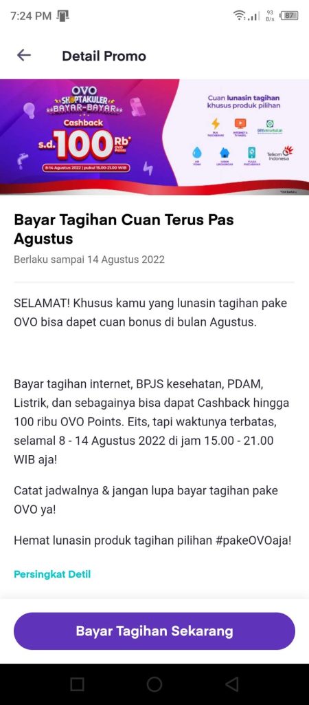 Pengalaman Tidak Menyenangkan dengan Event Cashback OVO