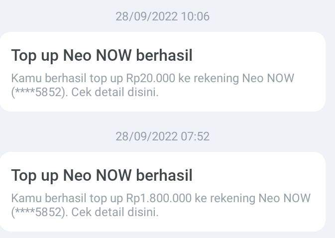 top up sukses