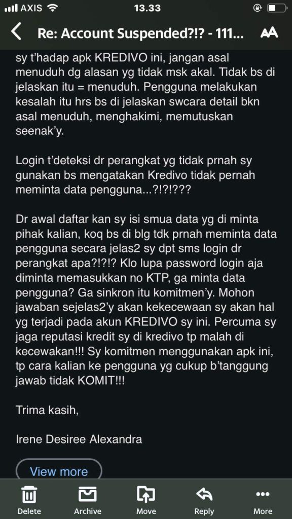 Akun Kredivo Terblokir Permanen, Tidak Jelas Penyebabnya!