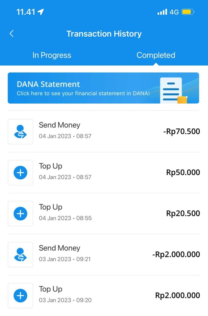 Transfer Uang Dari Aplikasi Dana Tapi Tidak Diterima Rekening Tujuan