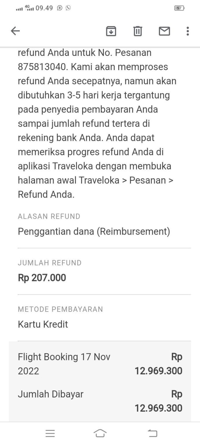 Proses Refund Uang Tiket Pesawat Di Traveloka Yang Mengecewakan