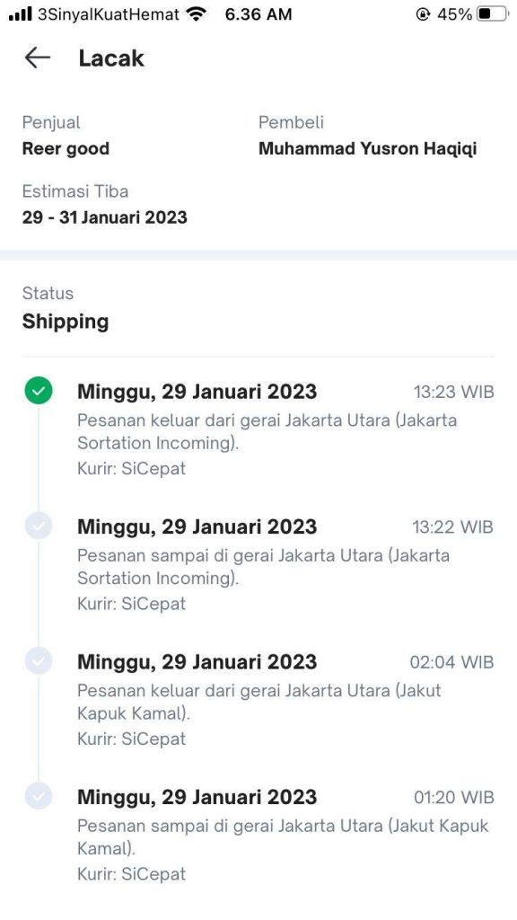 Pengembalian Dana (Refund) Tokopedia Belum Saya Terima