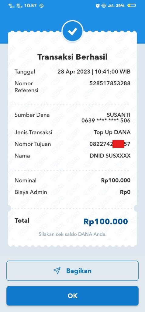 Top Up Saldo DANA, Tapi Saldo Tidak Bertambah