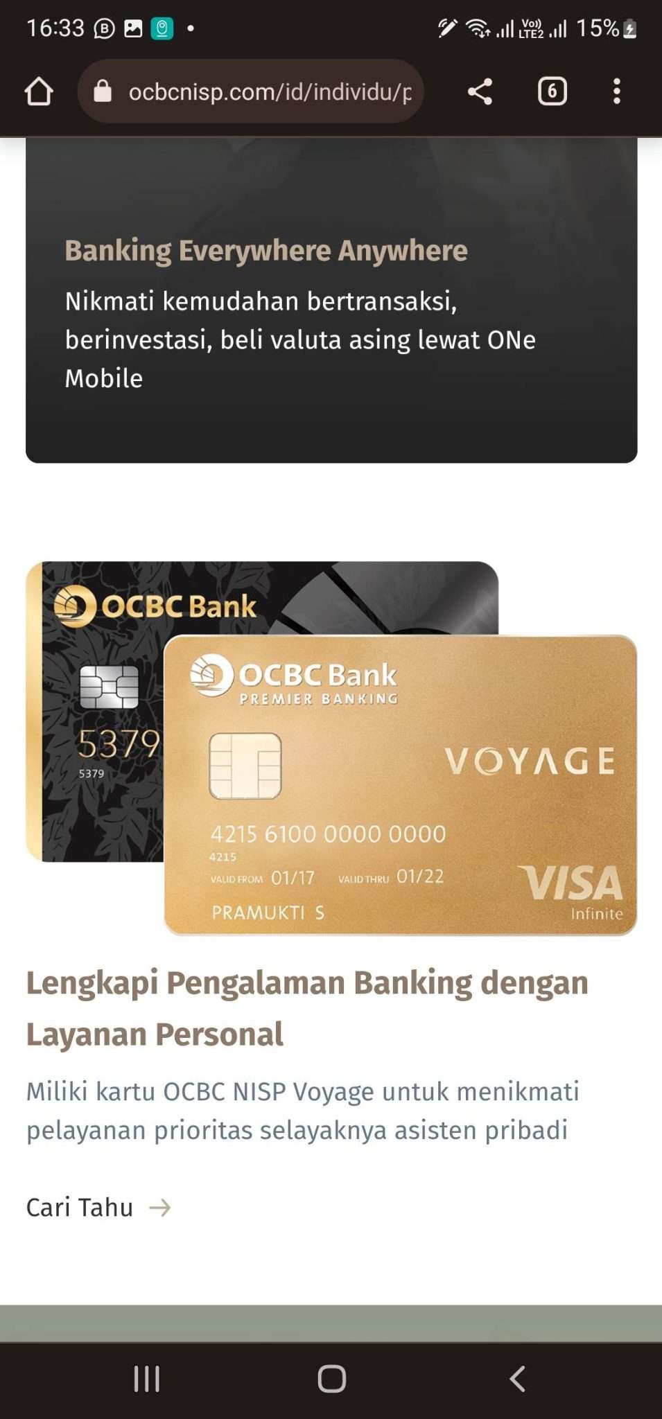 Kecewa Dengan Fasilitas Layanan Akun Premier Banking OCBC NISP