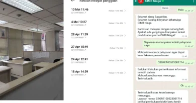 Kecewa dengan Proses Pembukaan Blokir Kartu Kredit CIMB Niaga