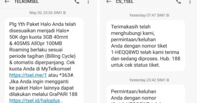 Telkomsel Mengganti Paket Berlangganan Kartu Halo Tanpa Konfirmasi Pelanggan