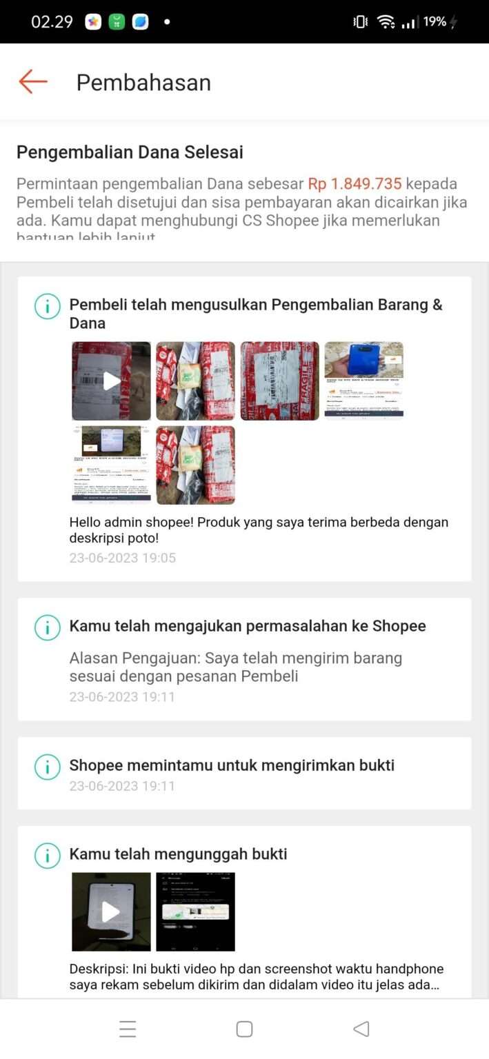 Keputusan Shopee Menyatakan Barang Hilang Dalam Proses Pengiriman ...