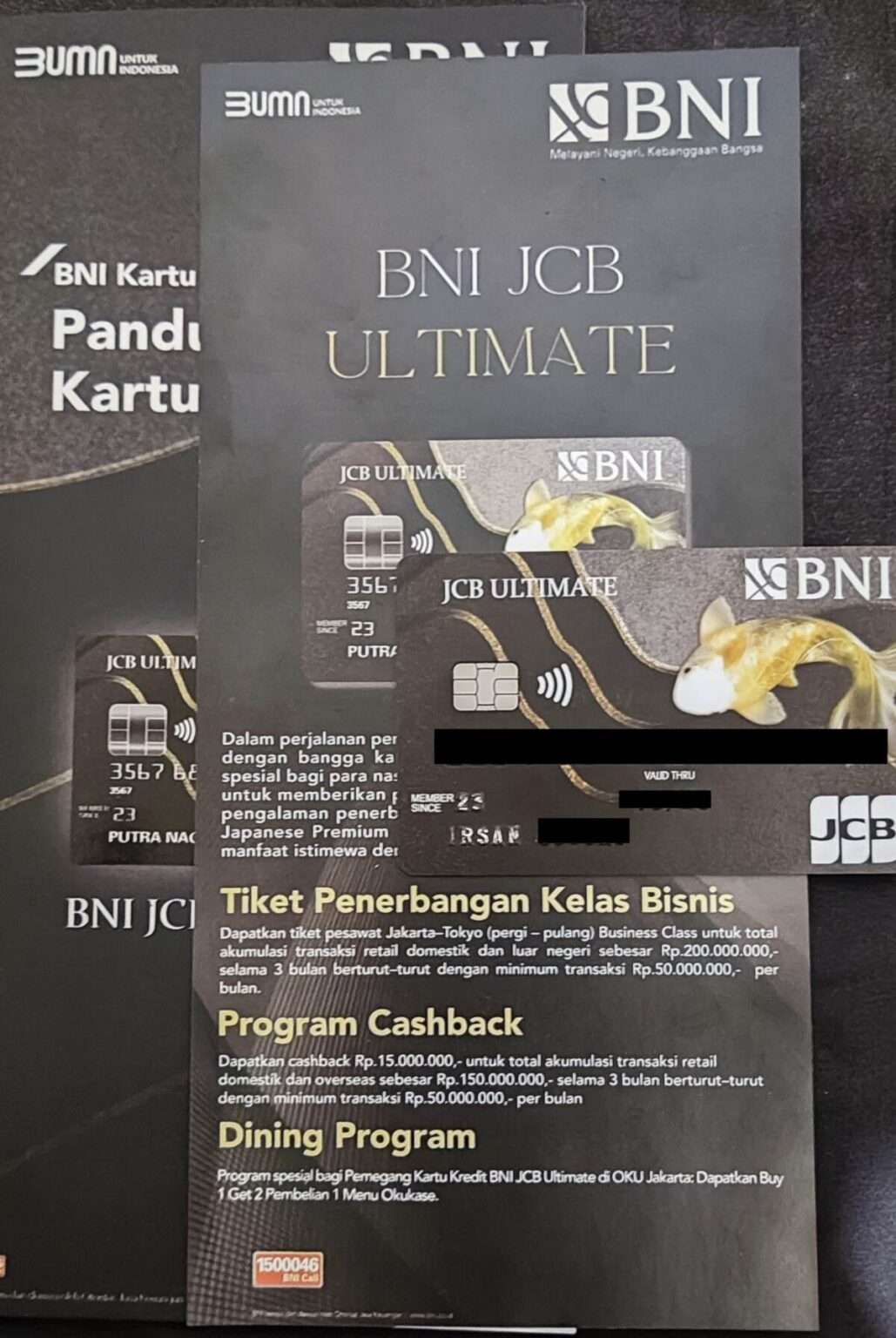 Program Spending Reward Kartu Kredit BNI JCB Ultimate Yang Menipu Nasabah