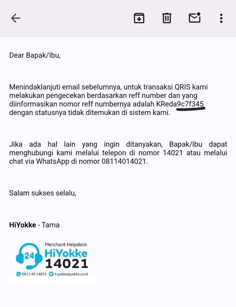 Kredivo Mengecewakan! Tidak Ada Dana Diterima Dari Transaksi QRIS ...