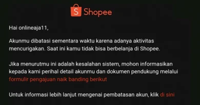 Akun Shopee Dinonaktifkan Gara-gara Pesanan COD Fiktif