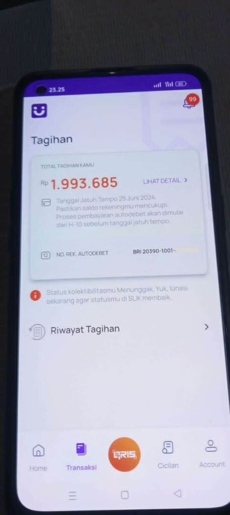 Tagihan Bri Ceria Sudah Ter Autodebit Tapi Sampai Sekarang Belum Masuk Ke Pembayaran Sangat