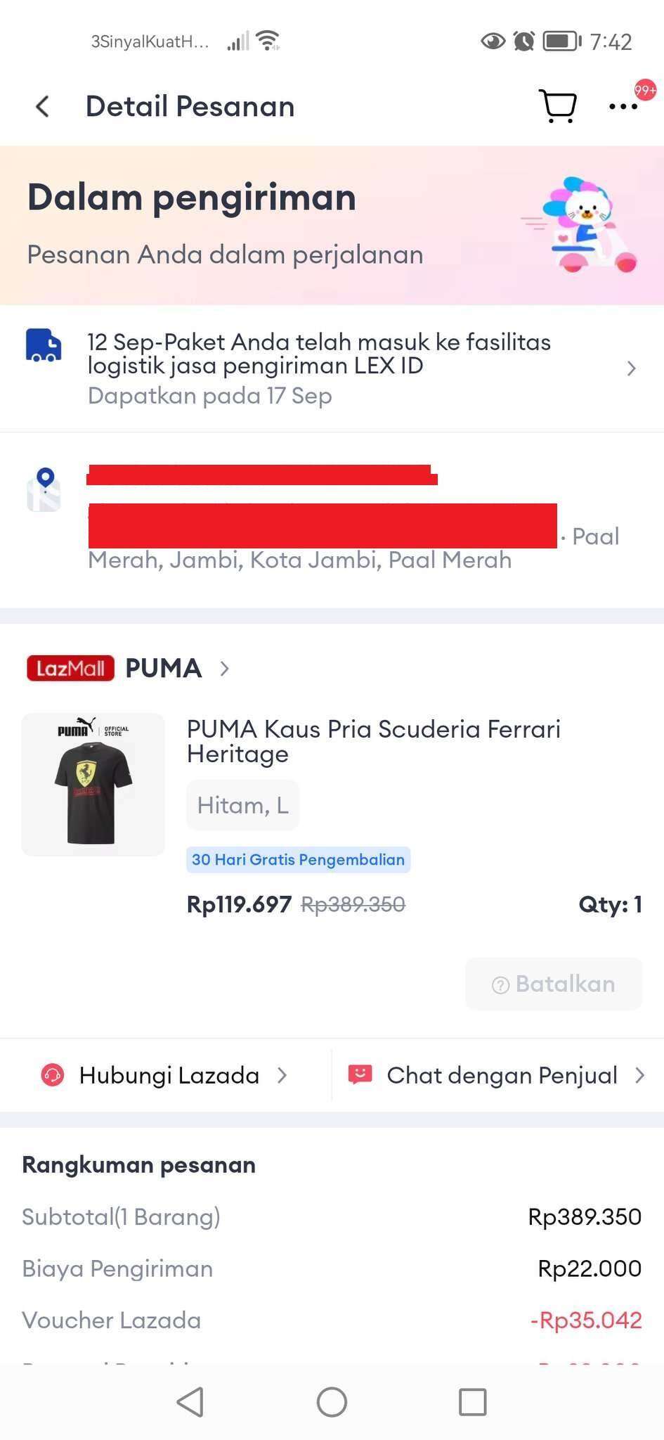 Buruknya Layanan Lazada dan LEX ID