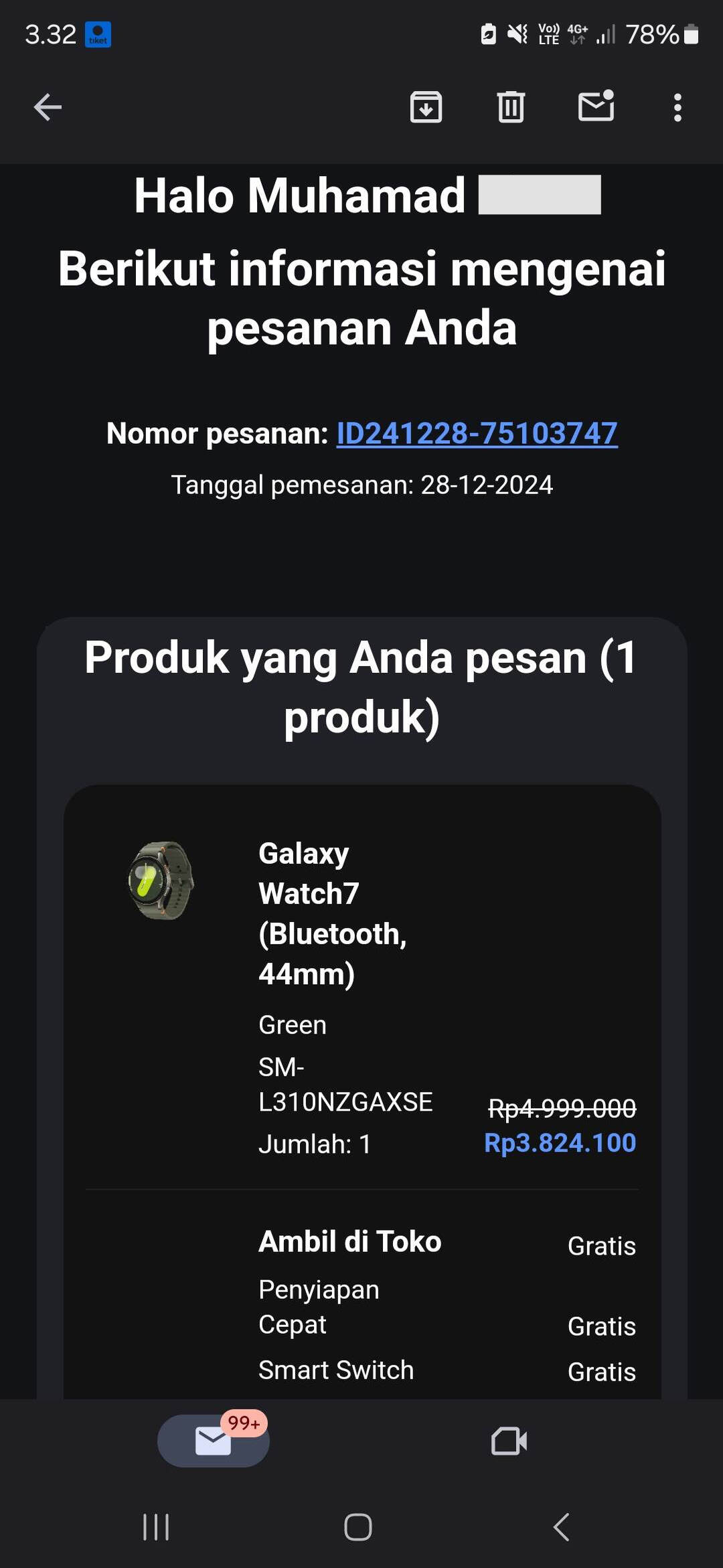 Pelayanan Buruk Call Center Samsung dan Juga SES Grand Indonesia