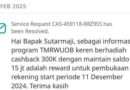 Call Center UOB yang Berikan Kode Referal tapi Cashback Tidak Sesuai Promo