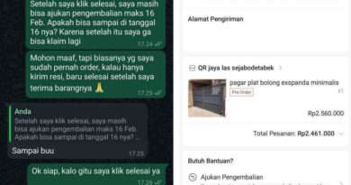 Penipuan oleh Seller di Shopee dengan Memanfaatkan Kelengahan Konsumen
