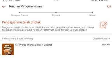 Pesanan Promo Thai Tea Tidak Dikirim, Komplain di ShopeeFood Ditolak Tanpa Penjelasan