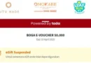 Voucher dari First Media Tidak Bisa Digunakan (eGift Suspended)