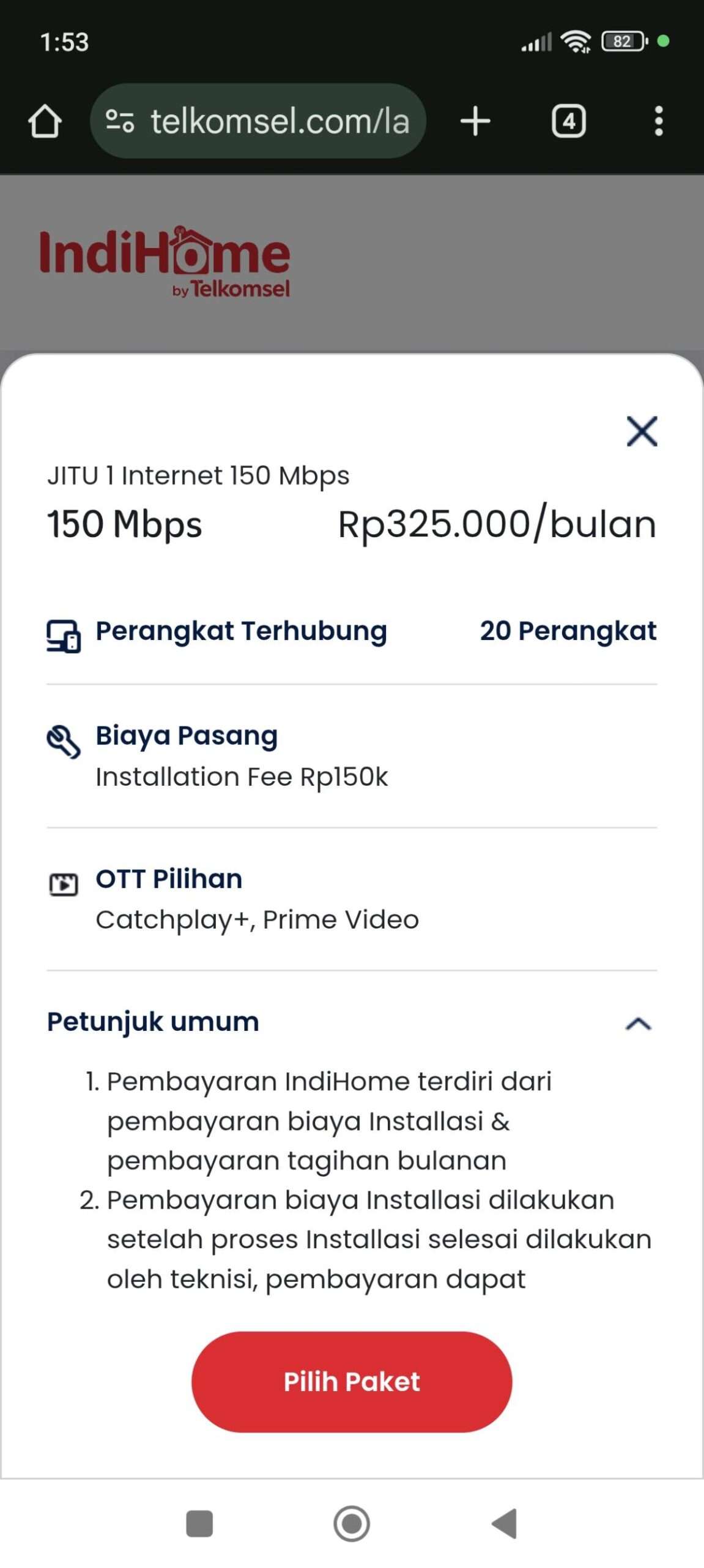 Upgrade Speed Telkomsel IndiHome ke 150 Mbps Dipersulit