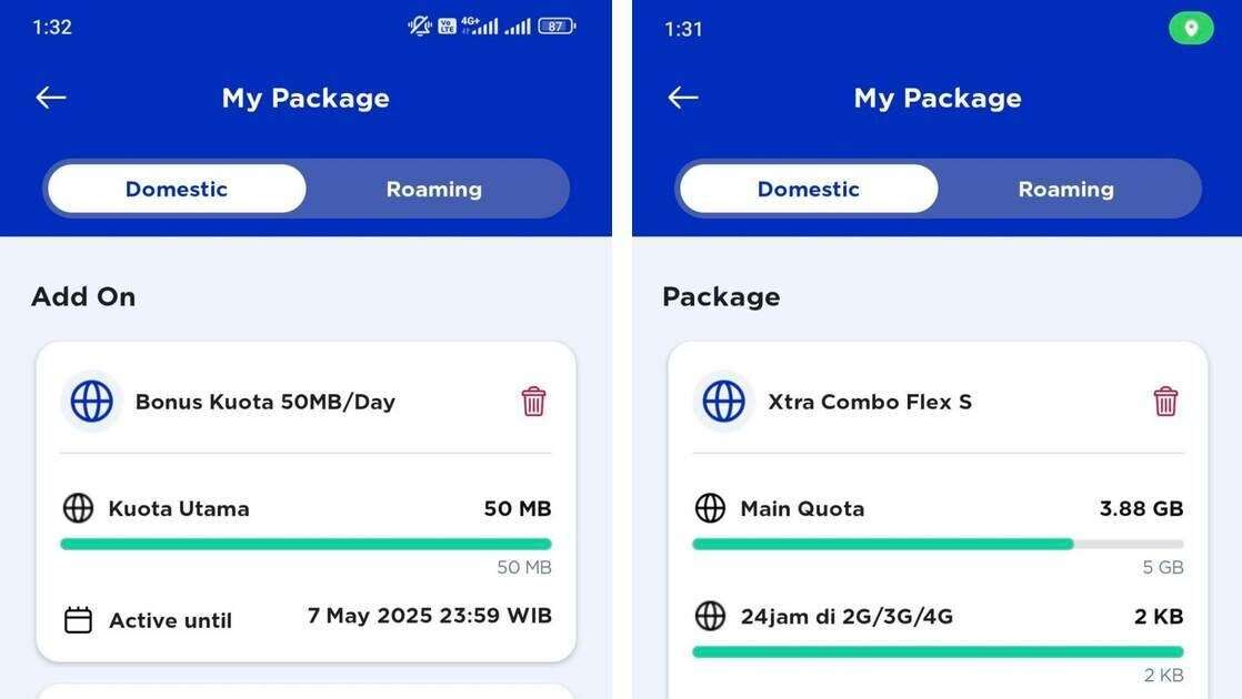 Paket Xtra Combo Flex S Hilang Sendiri Tanpa Dihapus
