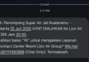 Kecewa dengan Lion Air