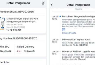 Alasan Fiktif oleh Kurir Ninja Express: Paket Ditolak oleh Pembeli di Marketplace Lazada