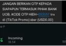 Dugaan Kebocoran Data di Card Center Bank UOB