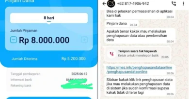 Awas! Modus Baru Pinjol Ilegal: Dana Masuk Tanpa Pengajuan dan Teror Penipu Berkedok CS