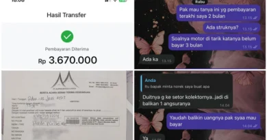 Motor Saya Ditarik Paksa Karena Kolektor Tidak Membayarkan Uang Angsuran yang Saya Titipkan