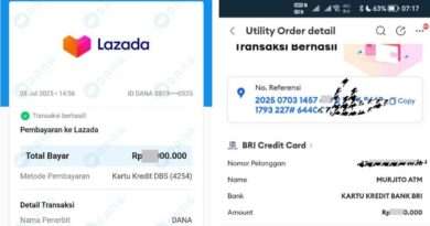 Pembayaran Kartu Kredit di Lazada Dinyatakan Berhasil, tapi Tidak Masuk ke Limit Kartu Kredit