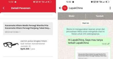 Order Barang di Aplikasi Lapak China 1 Tahun Tanpa Kejelasan