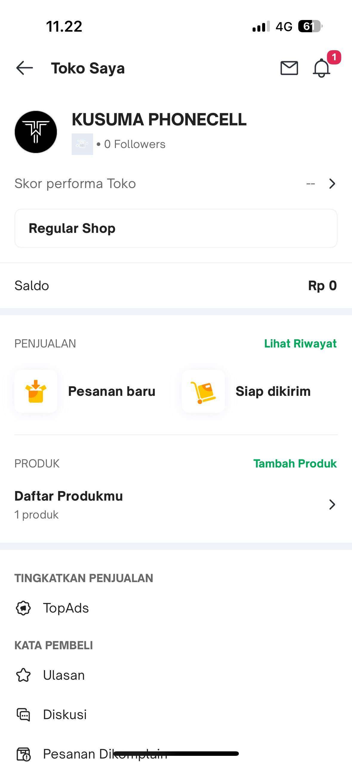 Saldo Penjualan Tokopedia Senilai 23 Juta Belum Masuk Selama 3 Minggu