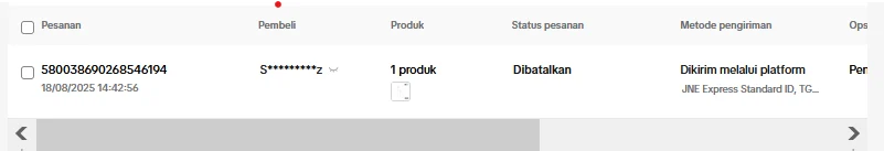 Lagi! Status Paket Stuck di Ekspedisi JNE, Pesanan Dibatalkan Otomatis Sistem Tokopedia, Dana Belum Cair Sehingga Merugikan Seller!