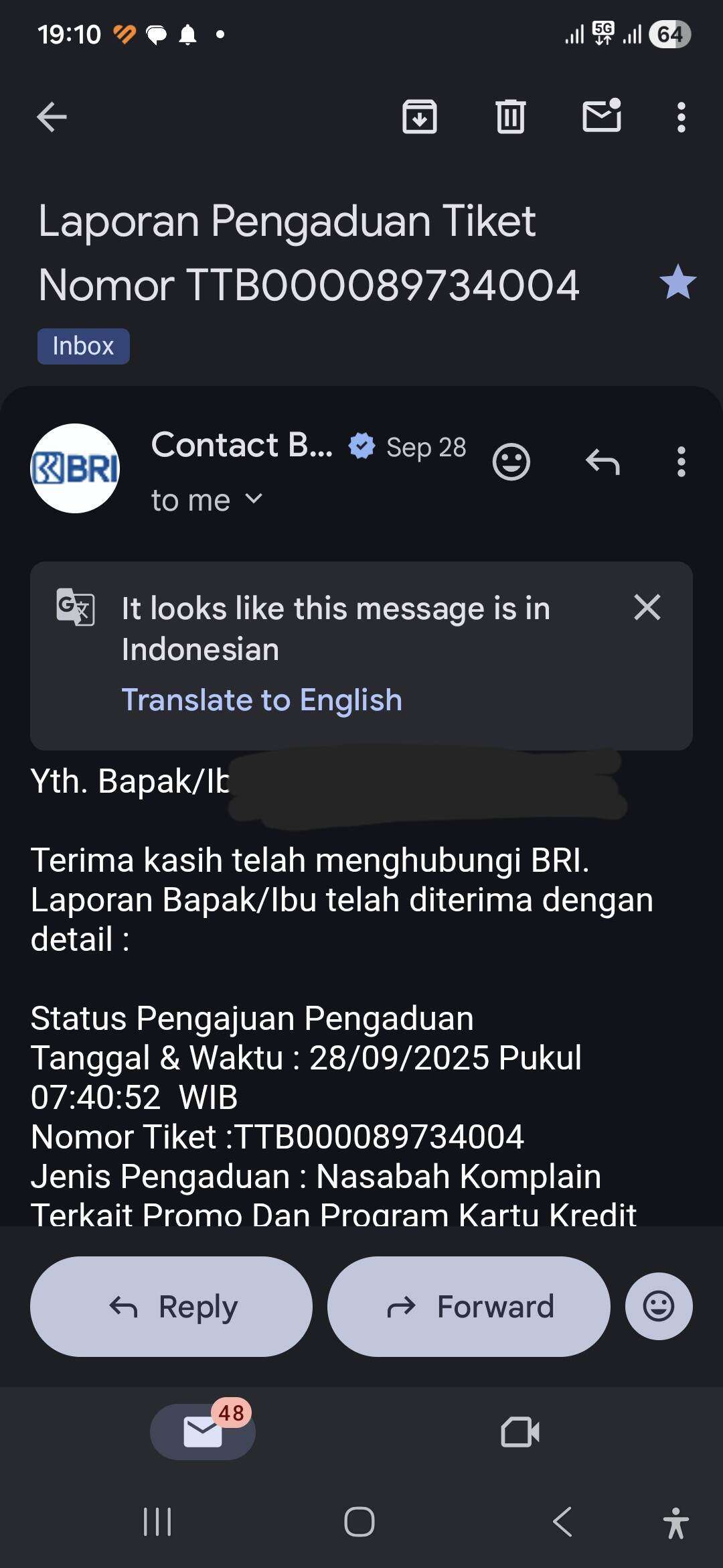 Penutupan Kartu Kredit BRI yang Berbelit-belit dan Iuran Tahunan yang Tidak Dikembalikan
