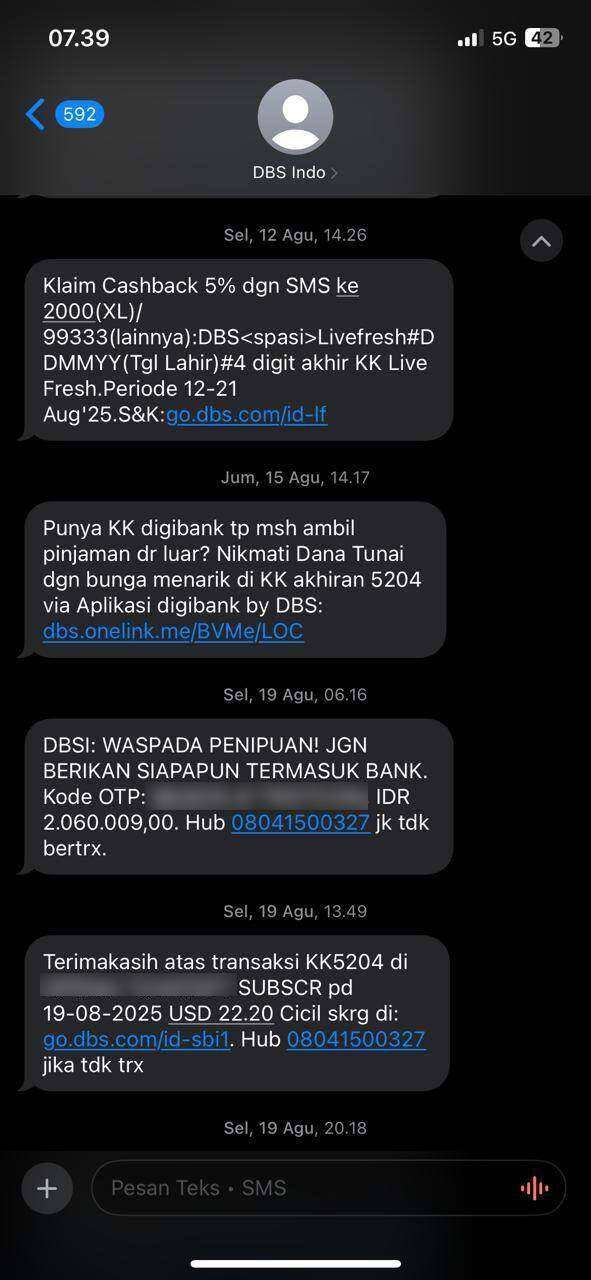 Sistem Klaim Cashback “Old School” DBS Live Fresh, Hak Nasabah Tidak Diberikan