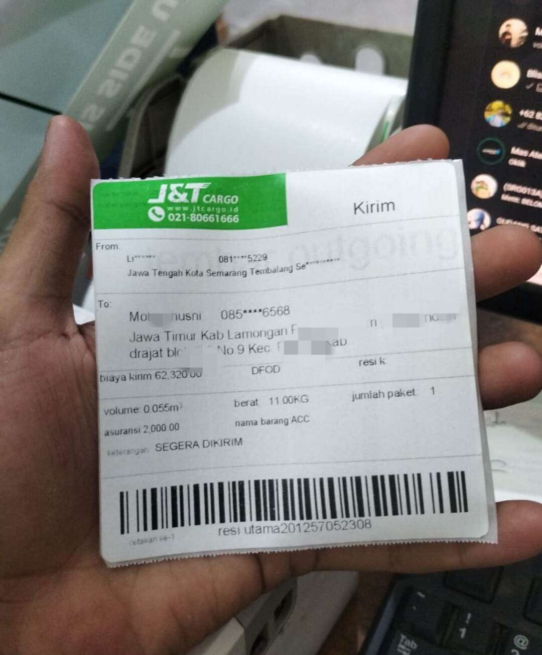 Barang Pecah Saat Dikirim via J&T Cargo, Klaim Asuransi Ditolak karena Alasan “Packing Tidak Standar”